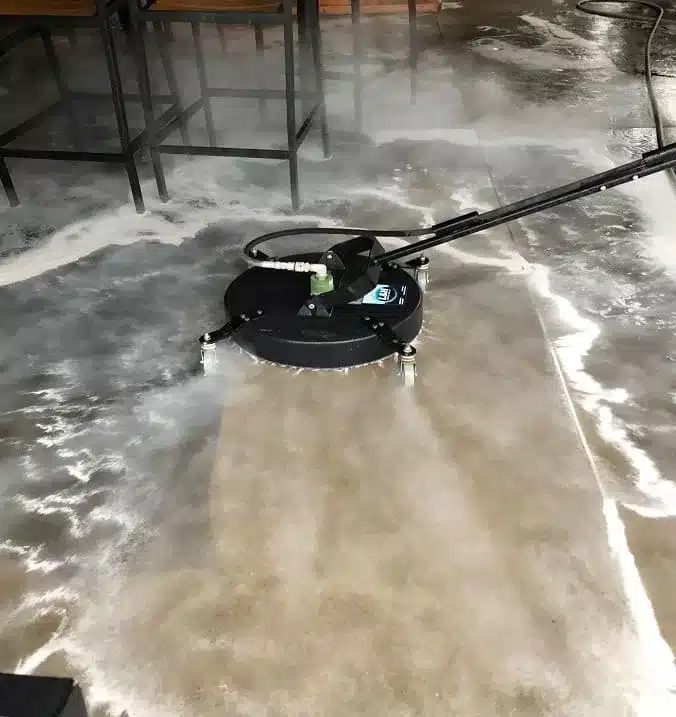 Floor Surface Cleaning by Coastal Georgia Pressure Washing